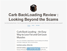 Tablet Screenshot of carb-back-loading10.tumblr.com