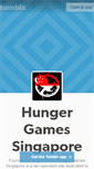 Mobile Screenshot of hungergamessingapore.tumblr.com