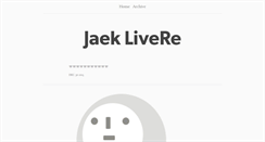 Desktop Screenshot of jaejaek.tumblr.com