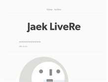 Tablet Screenshot of jaejaek.tumblr.com