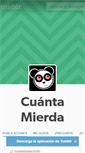 Mobile Screenshot of cuantamierda.tumblr.com