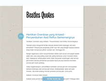 Tablet Screenshot of beatlesquotes.tumblr.com