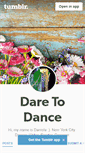Mobile Screenshot of daretodance.tumblr.com