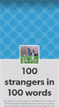Mobile Screenshot of 100stories.tumblr.com