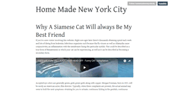 Desktop Screenshot of homemadenewyorkcity.tumblr.com