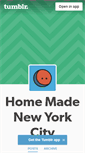 Mobile Screenshot of homemadenewyorkcity.tumblr.com