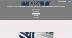 Desktop Screenshot of martinbrownart.tumblr.com