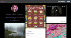 Desktop Screenshot of macabredoll.tumblr.com