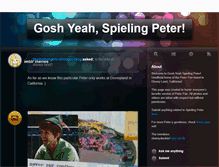 Tablet Screenshot of goshyeahspielingpeter.tumblr.com