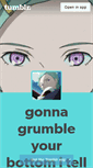 Mobile Screenshot of grumblebottom.tumblr.com