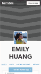 Mobile Screenshot of emilyhuang.tumblr.com