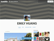 Tablet Screenshot of emilyhuang.tumblr.com