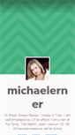 Mobile Screenshot of michaelerner.tumblr.com