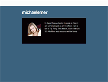 Tablet Screenshot of michaelerner.tumblr.com