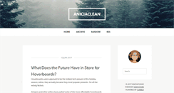 Desktop Screenshot of aniciaclean.tumblr.com