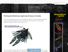 Tablet Screenshot of powerteamlures.tumblr.com