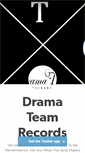 Mobile Screenshot of dramateamrecords.tumblr.com