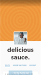 Mobile Screenshot of delicioussauce.tumblr.com