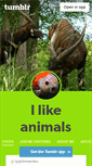 Mobile Screenshot of moreanimalia.tumblr.com