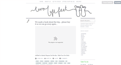 Desktop Screenshot of 2leftfeet.tumblr.com