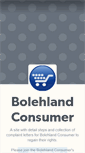 Mobile Screenshot of bolehland-consumer.tumblr.com