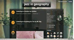 Desktop Screenshot of jazzingeography.tumblr.com