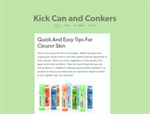 Tablet Screenshot of kickcanandconkers.tumblr.com