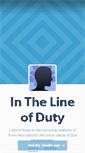 Mobile Screenshot of inthelineofduty.tumblr.com