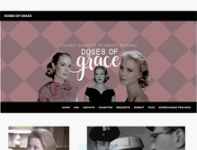 Tablet Screenshot of dosesofgrace.tumblr.com