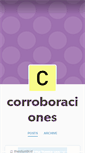 Mobile Screenshot of corroboraciones.tumblr.com