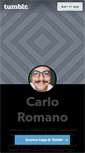 Mobile Screenshot of carloromano.tumblr.com