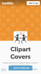 Mobile Screenshot of clipartcovers.tumblr.com