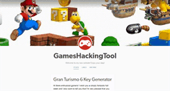 Desktop Screenshot of gameshackingtool.tumblr.com