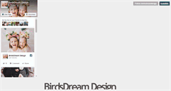 Desktop Screenshot of birdsdreamdesign.tumblr.com