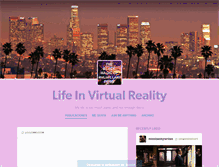 Tablet Screenshot of lifeinvirtualreality.tumblr.com