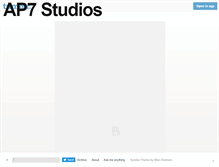 Tablet Screenshot of ap7studios.tumblr.com