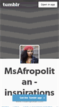 Mobile Screenshot of msafropolitan.tumblr.com