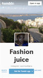 Mobile Screenshot of fashionjuice.tumblr.com