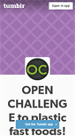 Mobile Screenshot of openchallenge.tumblr.com