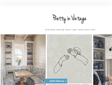 Tablet Screenshot of prettyinvintagex321.tumblr.com