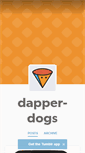 Mobile Screenshot of dapper-dogs.tumblr.com