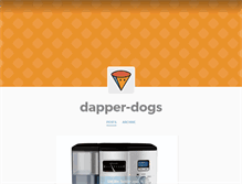 Tablet Screenshot of dapper-dogs.tumblr.com