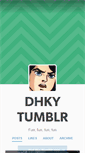 Mobile Screenshot of dhky.tumblr.com