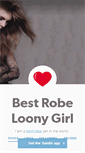 Mobile Screenshot of loony-girl.tumblr.com