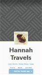Mobile Screenshot of hannahtravels.tumblr.com