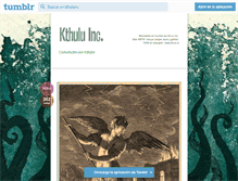 Tablet Screenshot of kthuluinc.tumblr.com