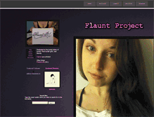 Tablet Screenshot of flauntproject.tumblr.com