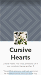 Mobile Screenshot of cursivehearts.tumblr.com