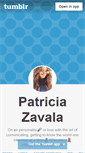 Mobile Screenshot of patriciazavala.tumblr.com