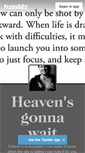 Mobile Screenshot of heavens-gonna-wait-hell-aint.tumblr.com
